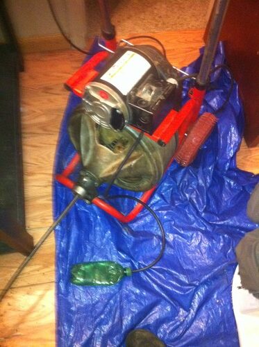 RIDGID 26998 Model K-400 Drain Cleaning 120-Volt Drum Machine Kit with C-45IW 1/2 x 75' Cable customer photo 2