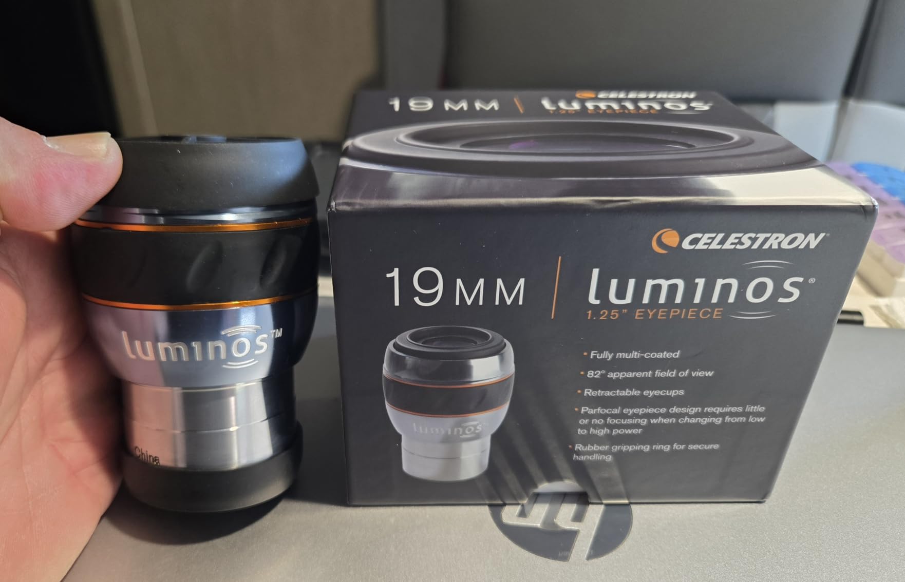 Celestron 19 mm Luminos Eyepiece, Silver/Black customer photo 1