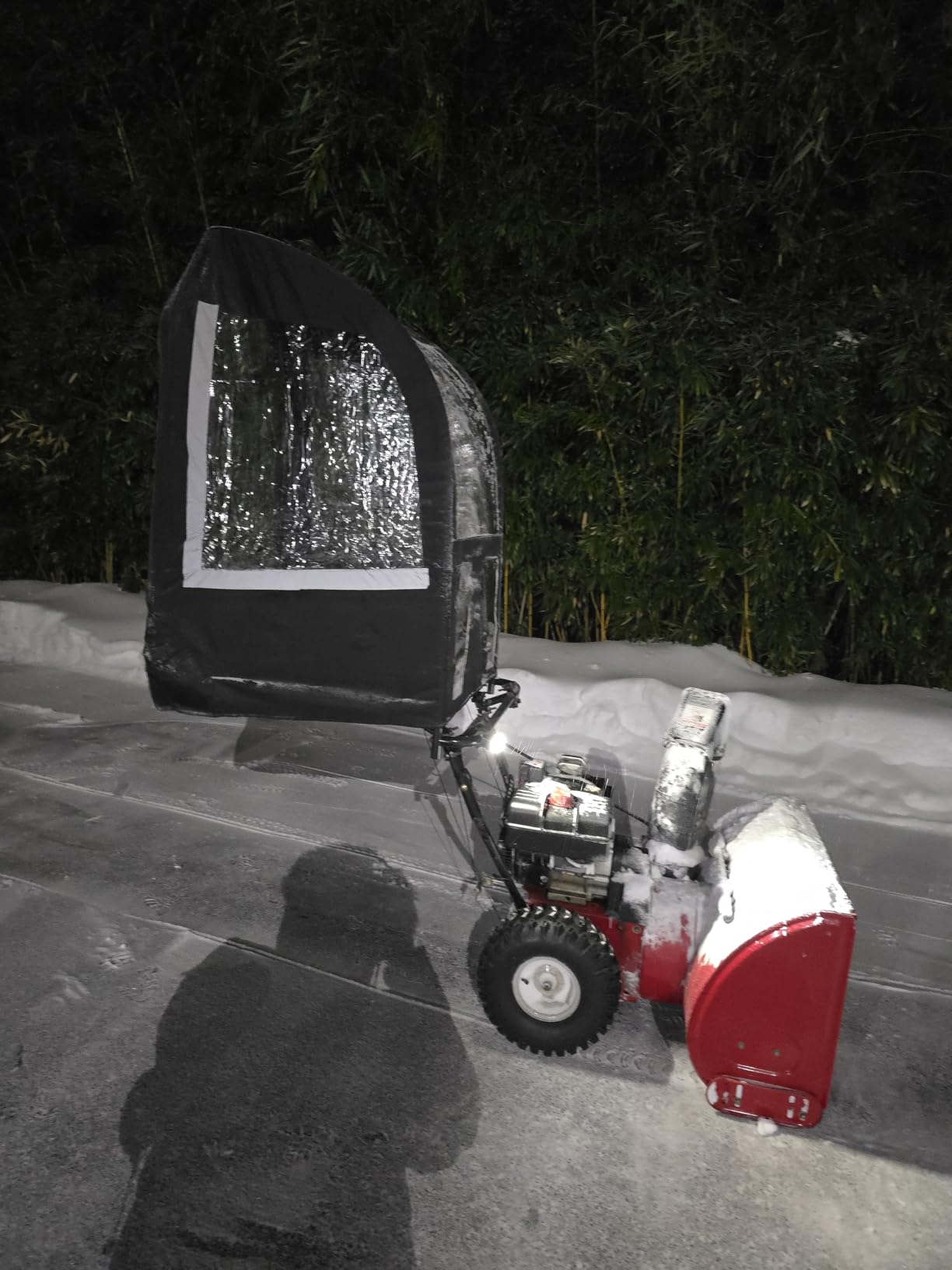 Arnold 490-241-0032 Univ Snow Thrower Cab, Black customer photo 2