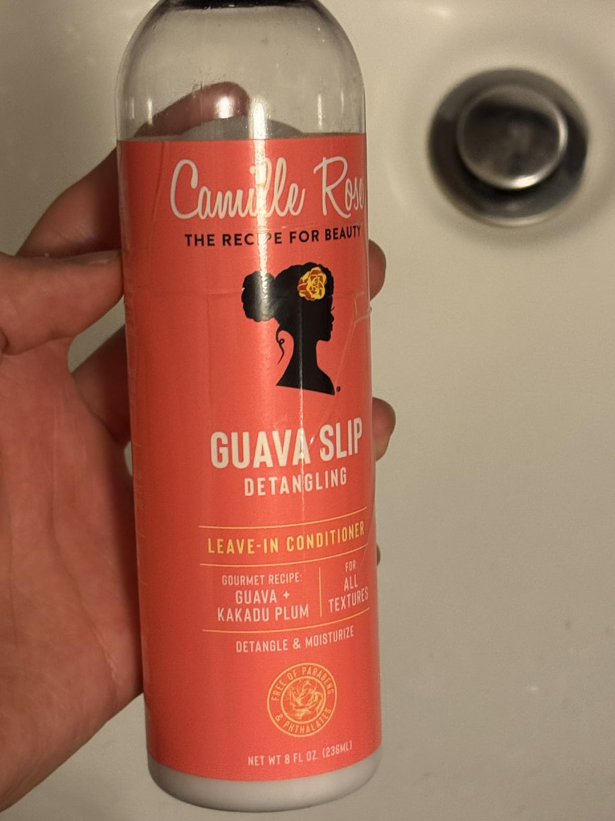 Camille Rose Leave-In Conditioner, Curl Love Moisture Milk - Curly Hair Moisture, Detangler, Frizz Control, 8 Fl Oz customer photo 1