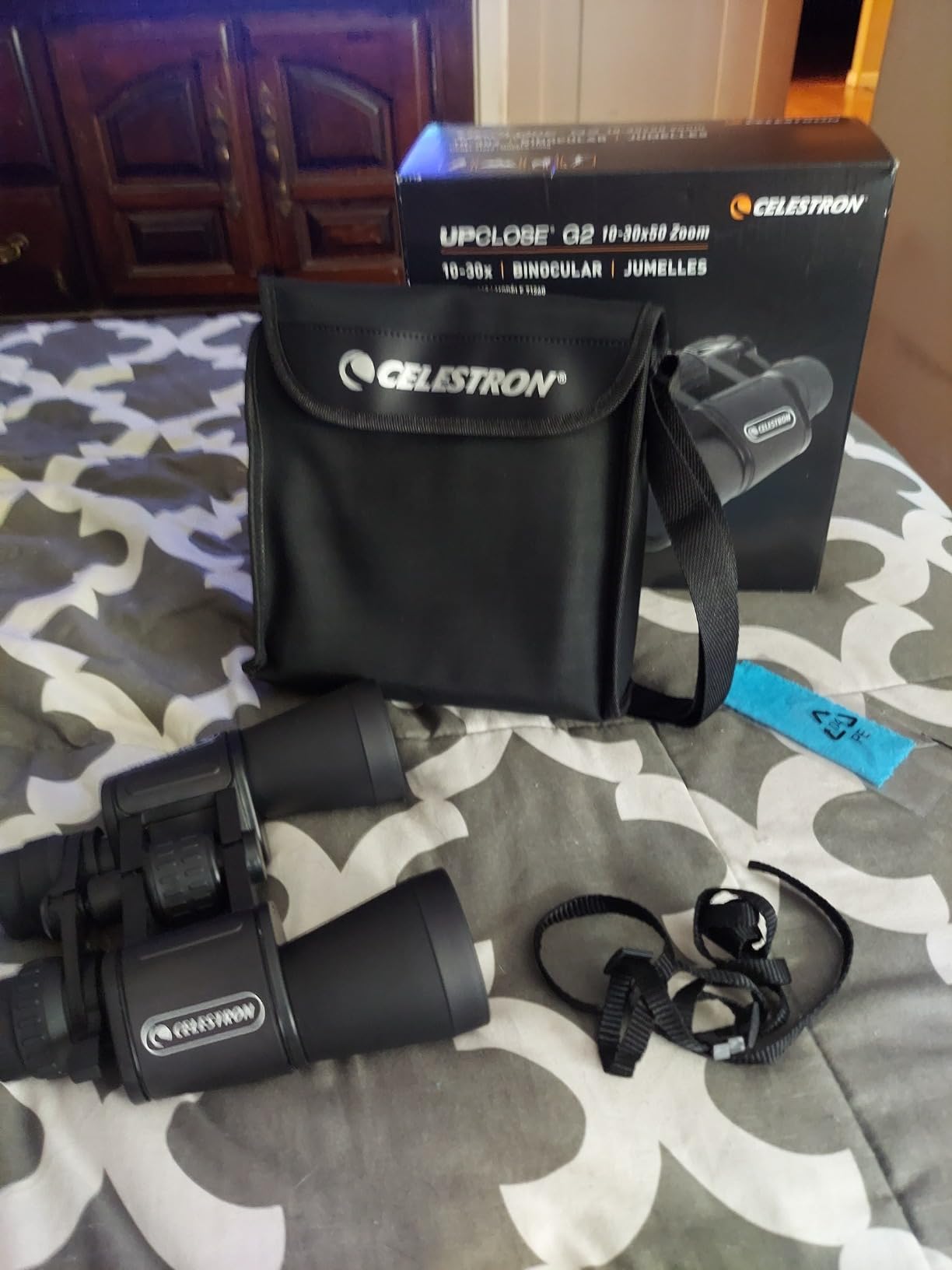 Celestron UpClose G2 10-30x50 Binocular - 10-30x Zoom Binoculars for Beginners - Multi-Coated Optics for Bird Watching, Wildlife, Scenery and Hunting - Porro Prism - Includes Soft Carrying Case customer photo 1