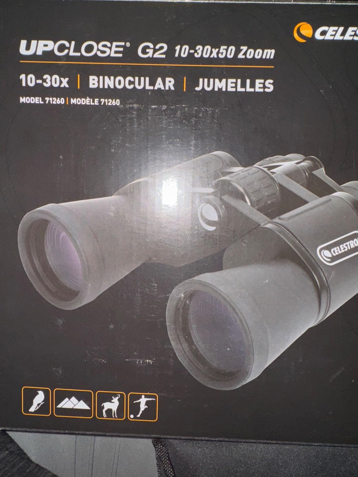 Celestron UpClose G2 10-30x50 Binocular - 10-30x Zoom Binoculars for Beginners - Multi-Coated Optics for Bird Watching, Wildlife, Scenery and Hunting - Porro Prism - Includes Soft Carrying Case customer photo 2