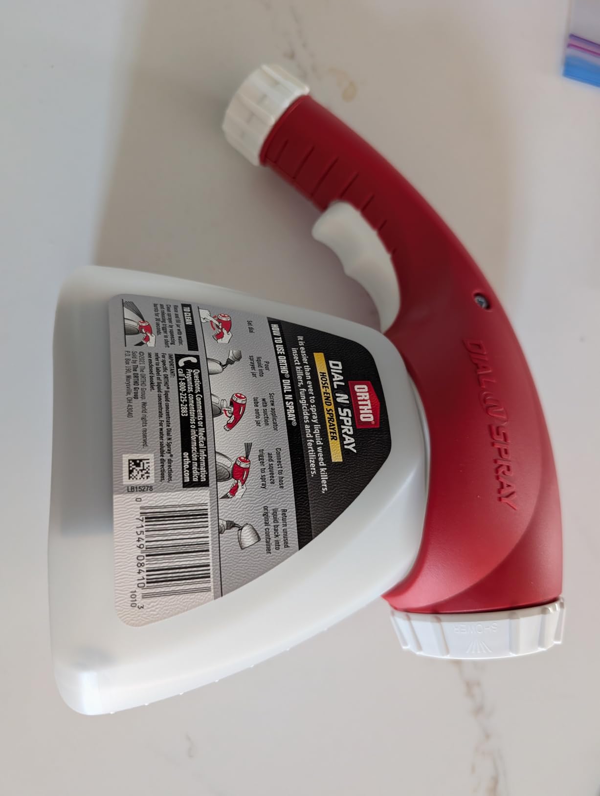 Ortho Dial N Spray Hose-End Sprayer - For Liquid Weed Killer, Insect Killer and Fungicide customer photo 1