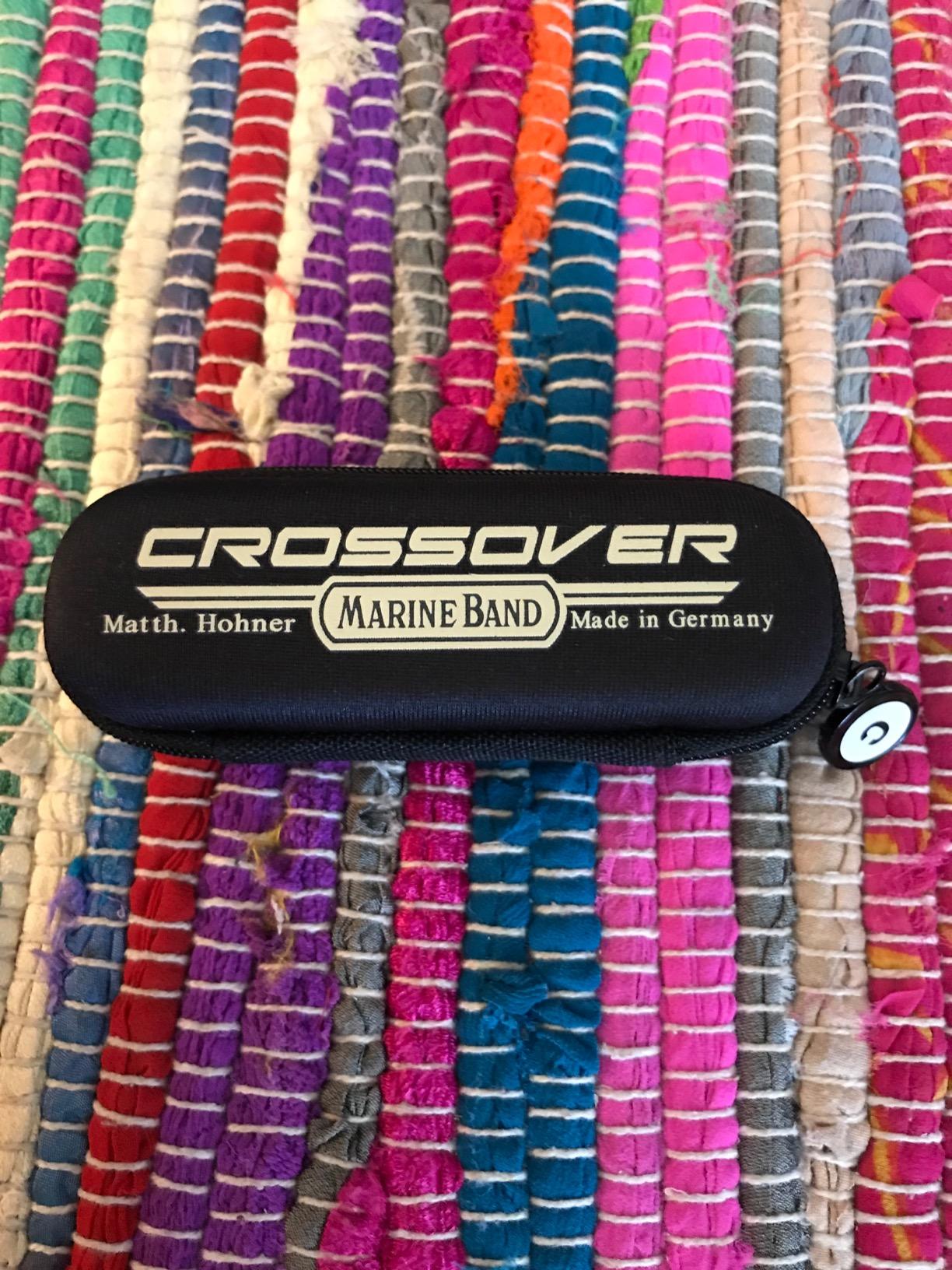 Hohner Marine Band Crossover, Key of C, Stainless Steel, Bamboo customer photo 1