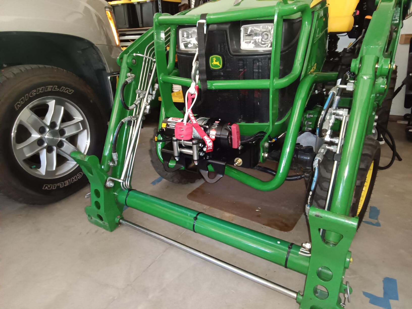Warn ProVantage 3500 12V Electric Winch for ATV UTV Side-by-Side - 3500 lb Pulling Capacity, 50 Ft Steel Wire Cable, Roller Fairlead, Fully Weather-Sealed, Planetary Gear, Remote (108216) customer photo 2