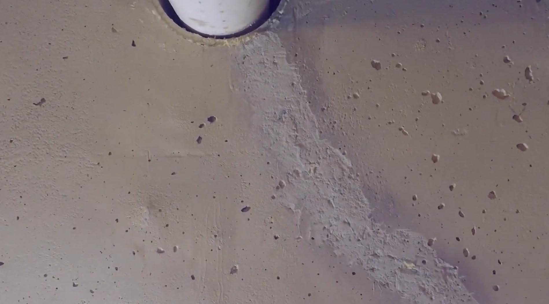 10ft Peel-Off Paste Foundation Crack Repair Kit, Hydra Stop 300 Polyurethane Foam Concrete Foundation Leak Repair System with Peel Paste and Surface Ports, Basement Waterproofing Concrete Crack Filler customer photo 2