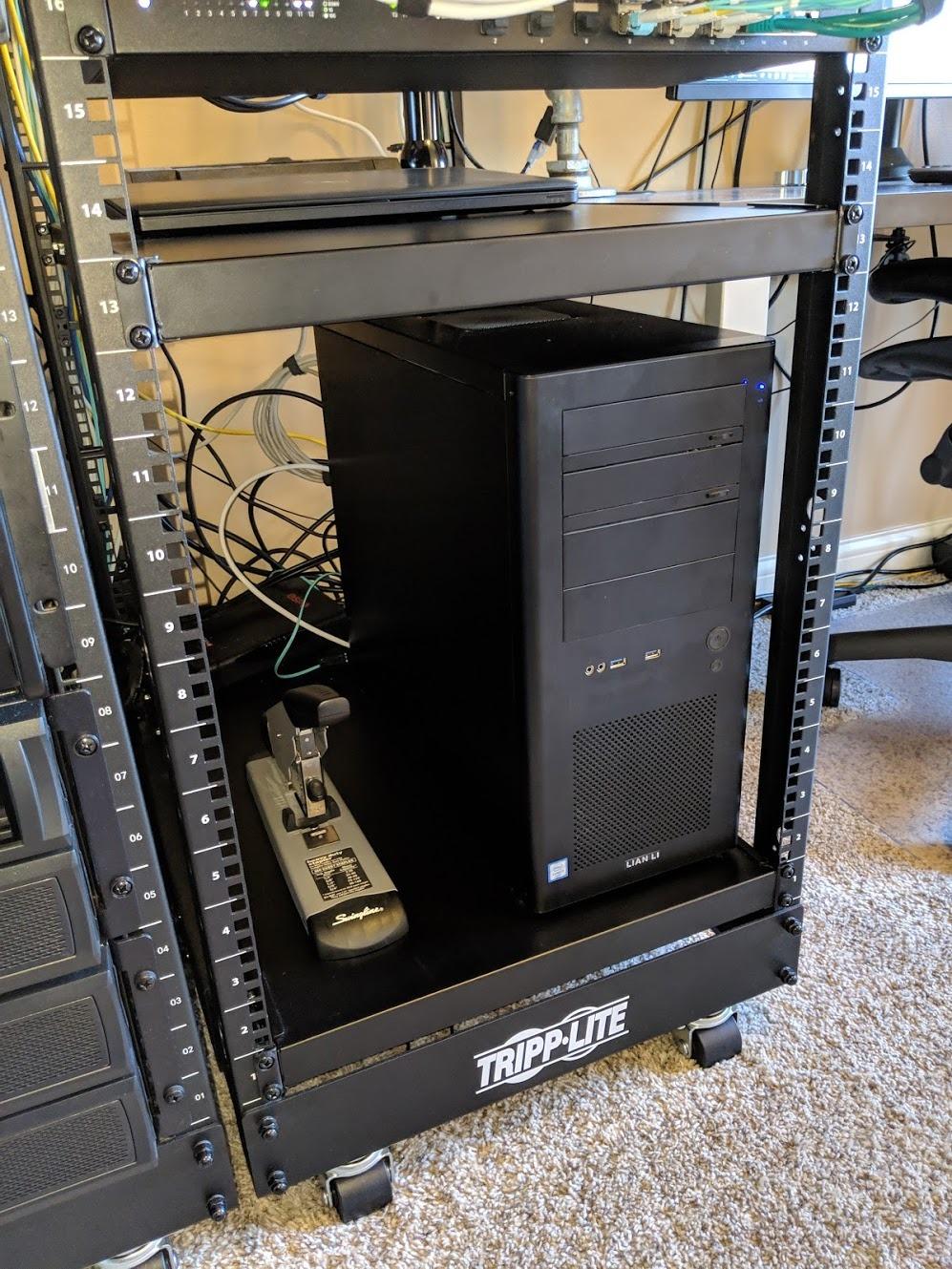StarTech.com 1U 4-Post Adjustable Server Rack Mount Shelf - 330lbs(150 kg) - 19.5 to 38in Adjustable Mounting Depth Universal Tray for 19