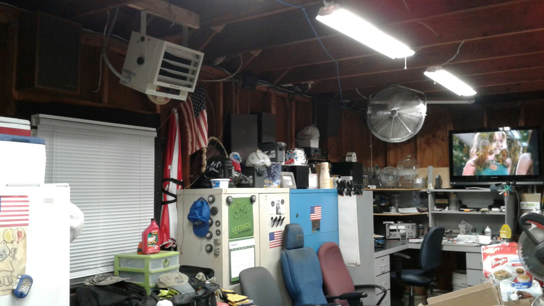 Comfort Zone Hard-Wired Ceiling Mount Garage Electric Space Heater, Fan-Forced, 5,000 watt, 240 volt, CZ220 customer photo 2