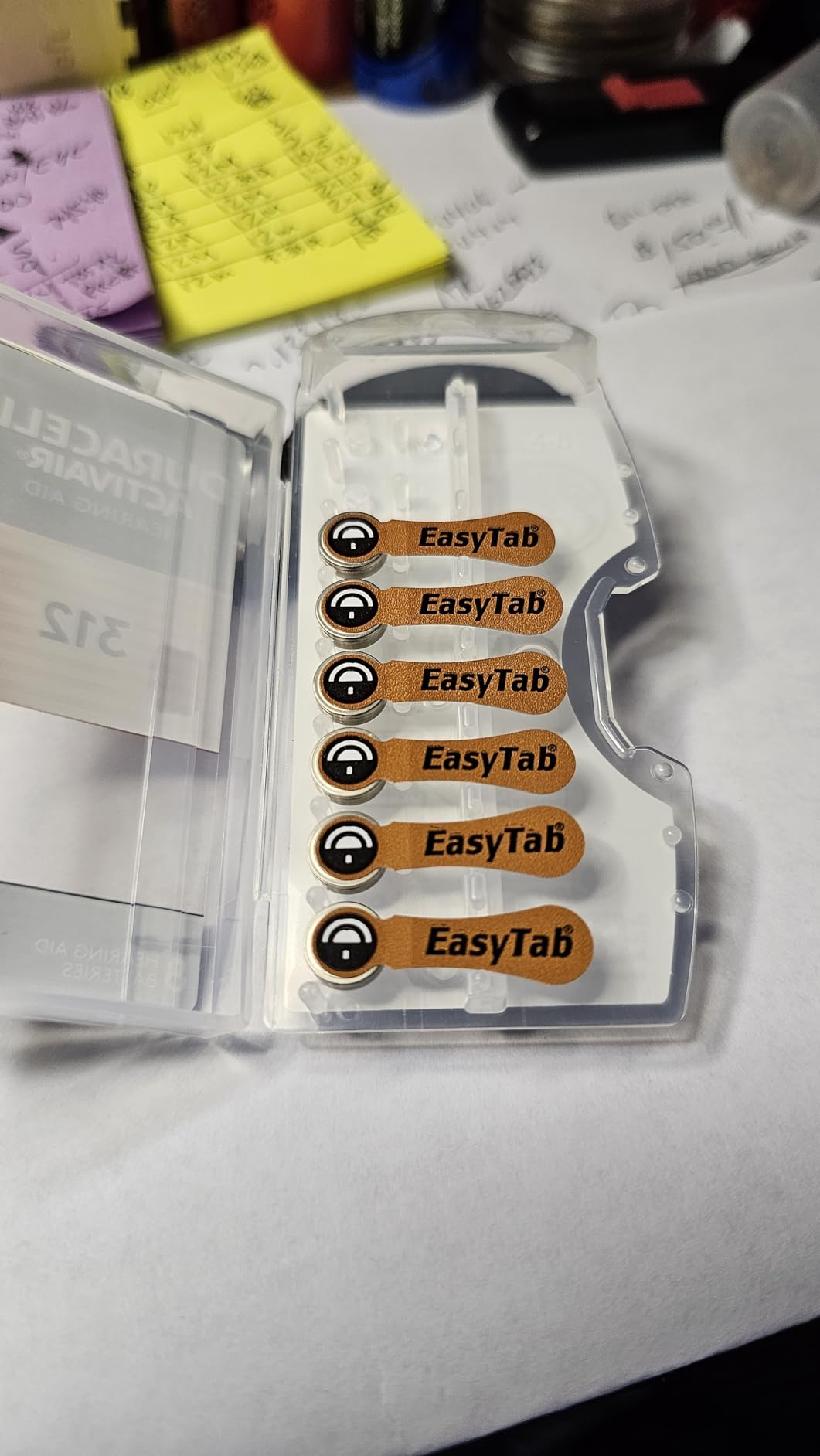 Duracell Activair Hearing Aid Batteries Size 312 (80 Batteries), Brown customer photo 1