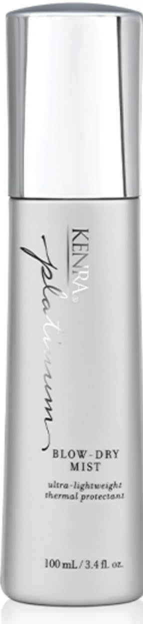 Kenra Platinum Blow-Dry Mist | Ultra-Lightweight Thermal Protectant | Detangles, Smooths, & Softens | Eliminates Frizz & Resists Humidity | Fine To Medium Hair customer photo 1
