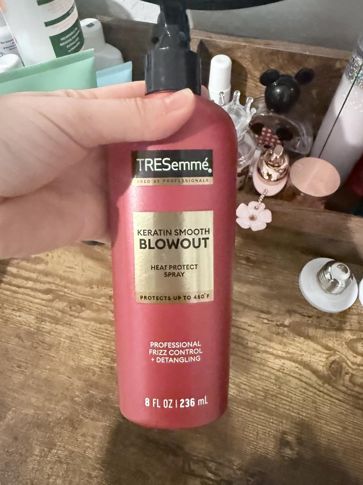 TRESemmé Expert Selection Heat Protection Spray, Keratin Smooth, 8 oz customer photo 2