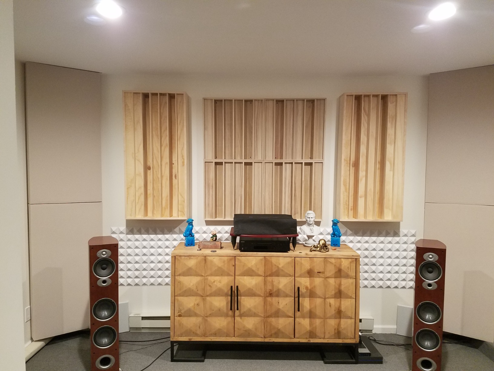 ATS Acoustics QRD Wood Acoustic 7 Well Quadratic Residue Diffuser 23