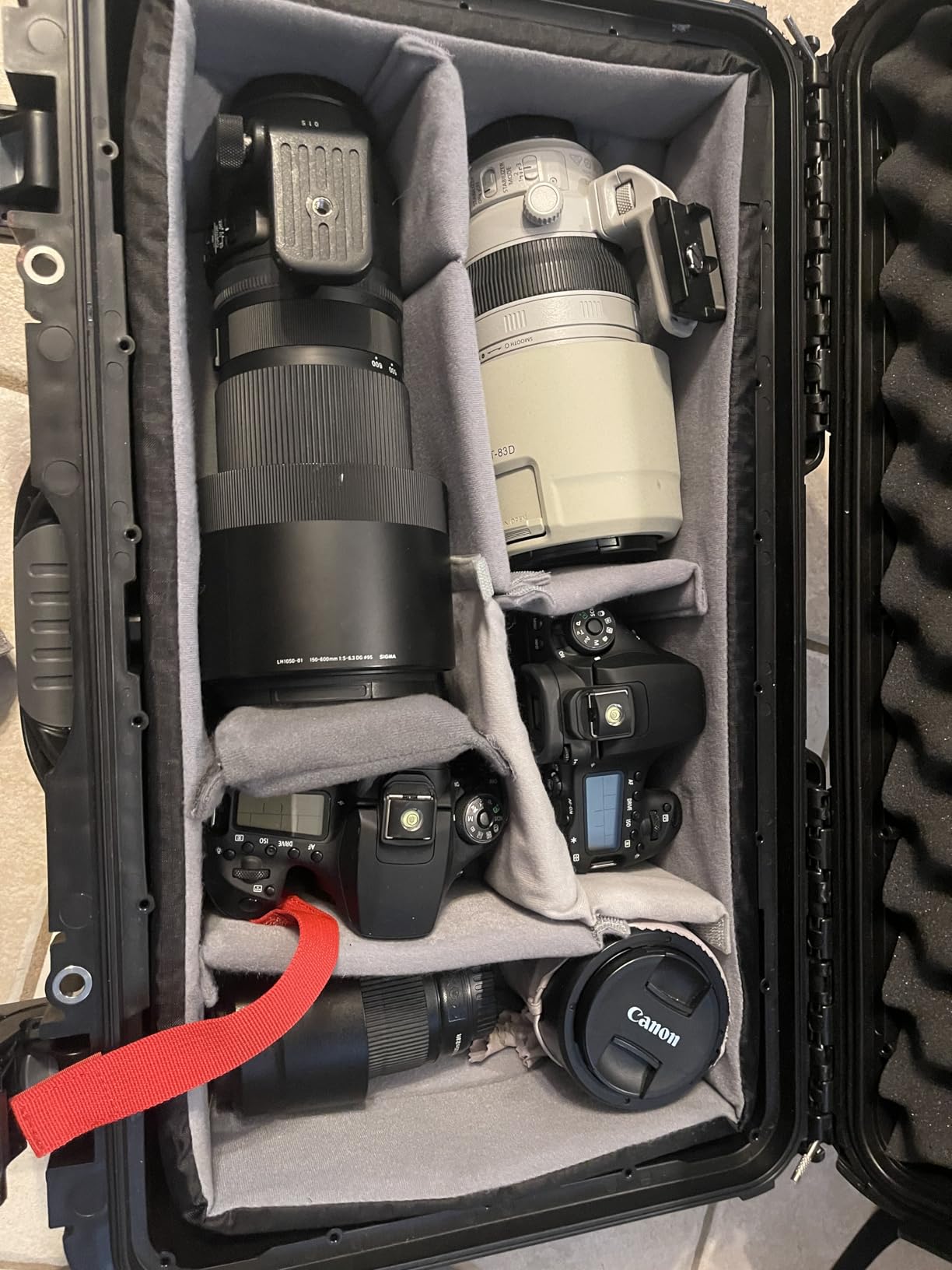 NANUK 935 Hard Case with Padded Divider - Waterproof Equipment Case with Wheels customer photo 2