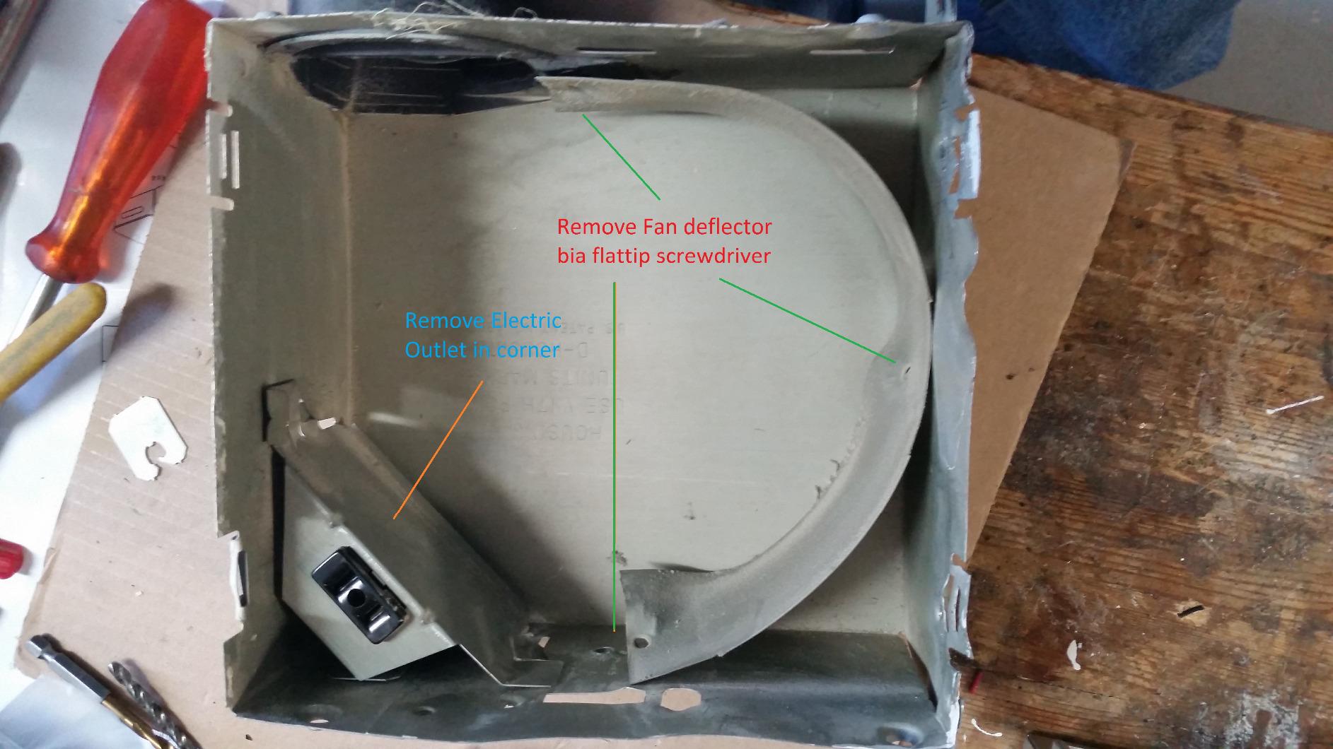 Delta Electronics (Americas) Ltd. BreezSlim SLM50 50 CFM Exhaust Bath Fan, White customer photo 1