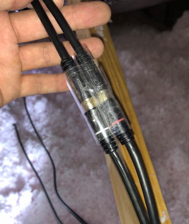 CableDirect - 6ft RCA/Phono Cable, 2 × 2 Plugs, Stereo Audio Cable, Practically Break-Proof & Flawless Sound Quality (coaxial, subwoofer/amp/HiFi & Home Cinema/Blu-ray, Analog & Digital) customer photo 1