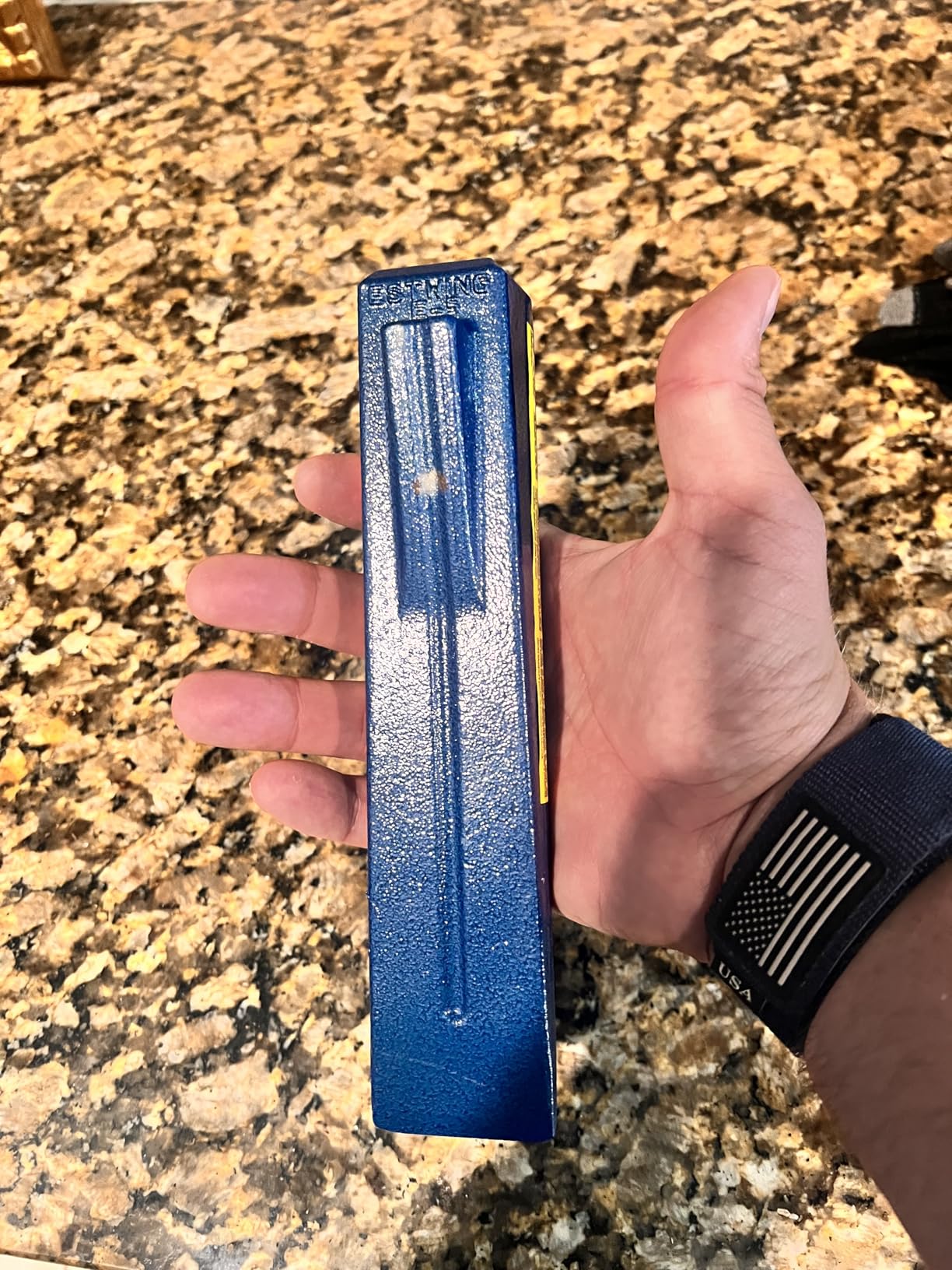 ESTWING Sure Split Wedge - 5-Pound Wood Splitting Tool with Forged Steel Construction & 1-7/8