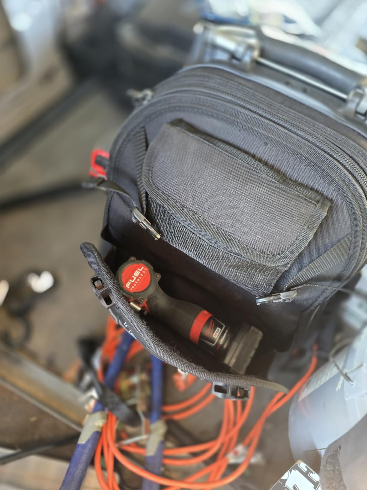 Veto Pro Pac Tech Pac Tool Backpack - Heavy-Duty Weatherproof Tool Bag with 46 Pockets, Waterproof Molded Base & Ergonomic Padded Straps & EVA Back Padding for Technicians and Contractors customer photo 1