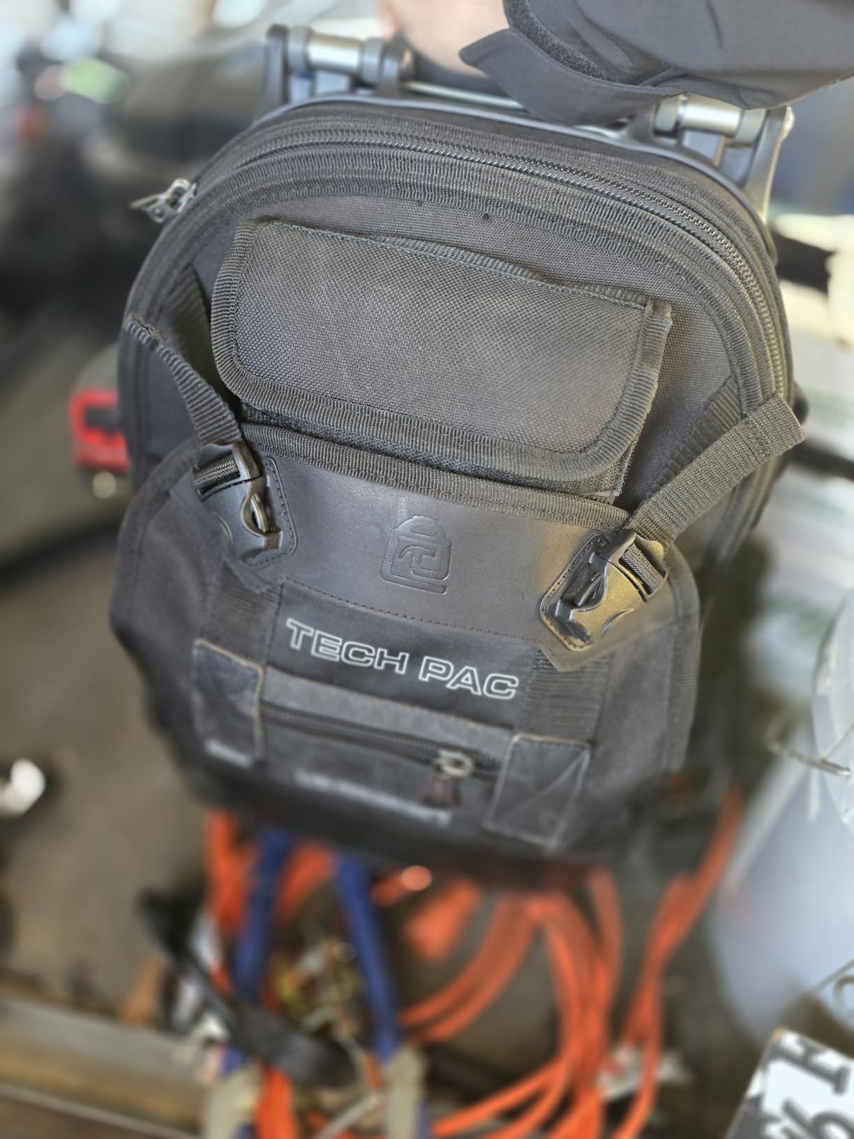Veto Pro Pac Tech Pac Tool Backpack - Heavy-Duty Weatherproof Tool Bag with 46 Pockets, Waterproof Molded Base & Ergonomic Padded Straps & EVA Back Padding for Technicians and Contractors customer photo 2