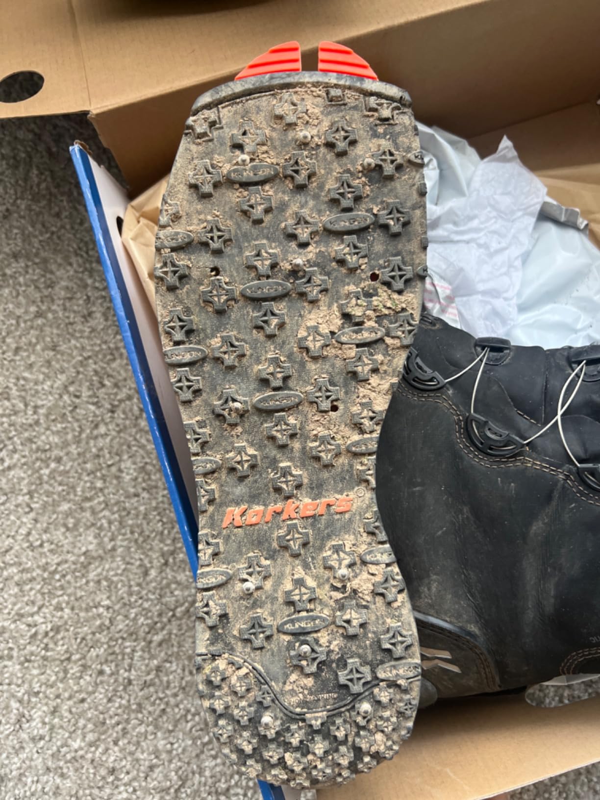 Korkers mens Devil's Canyon Wading Boots customer photo 2