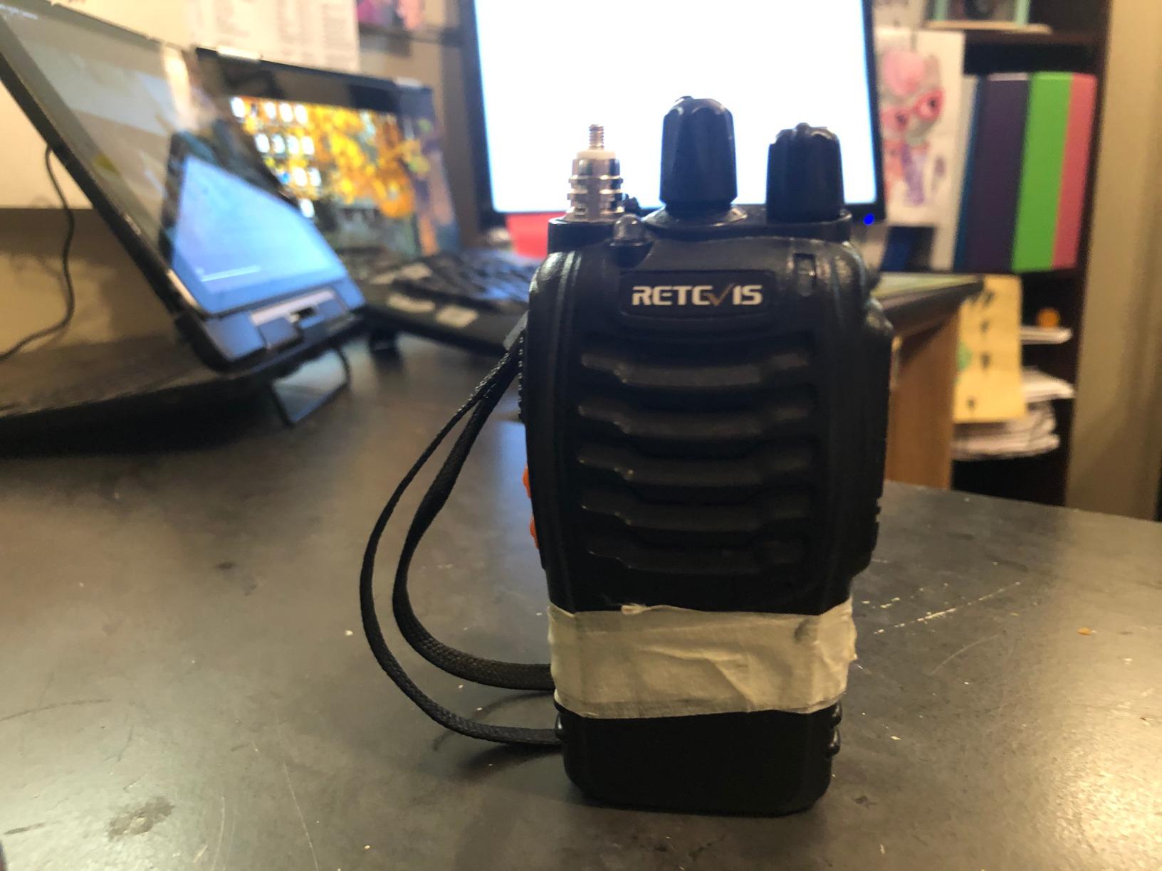 Retevis H-777 2 Way Radios, Walkie Talkies for Adults, Rechargeable Long Range Two Way Radio, Shock Resistant, Short Antenna for Business Education (10 Pack) customer photo 2