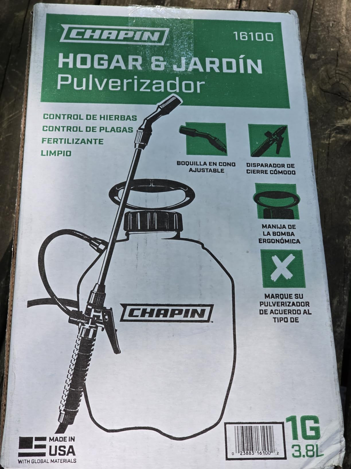 Chapin 16200 Pump Sprayer, 2-Gallon, Lawn & Garden Translucent Poly Tank, Adjustable Cone Nozzle, Ergonomic Handle & in-Tank Filter for Herbicides, Pesticides & Fertilizers customer photo 2