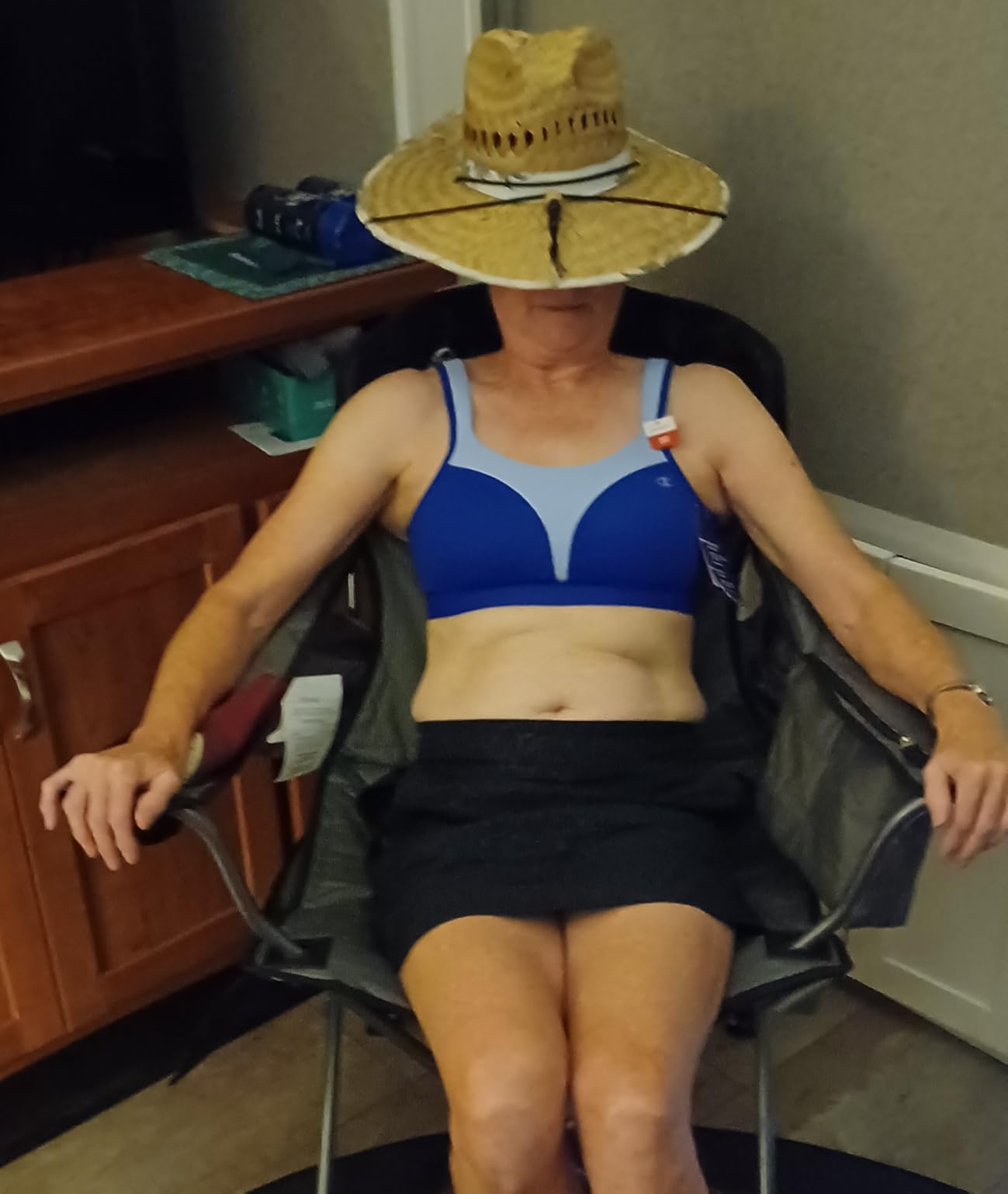 Champion Women's Sports Bra, High-Impact, Maximum Support, Breathable, Moisture Wicking customer photo 1