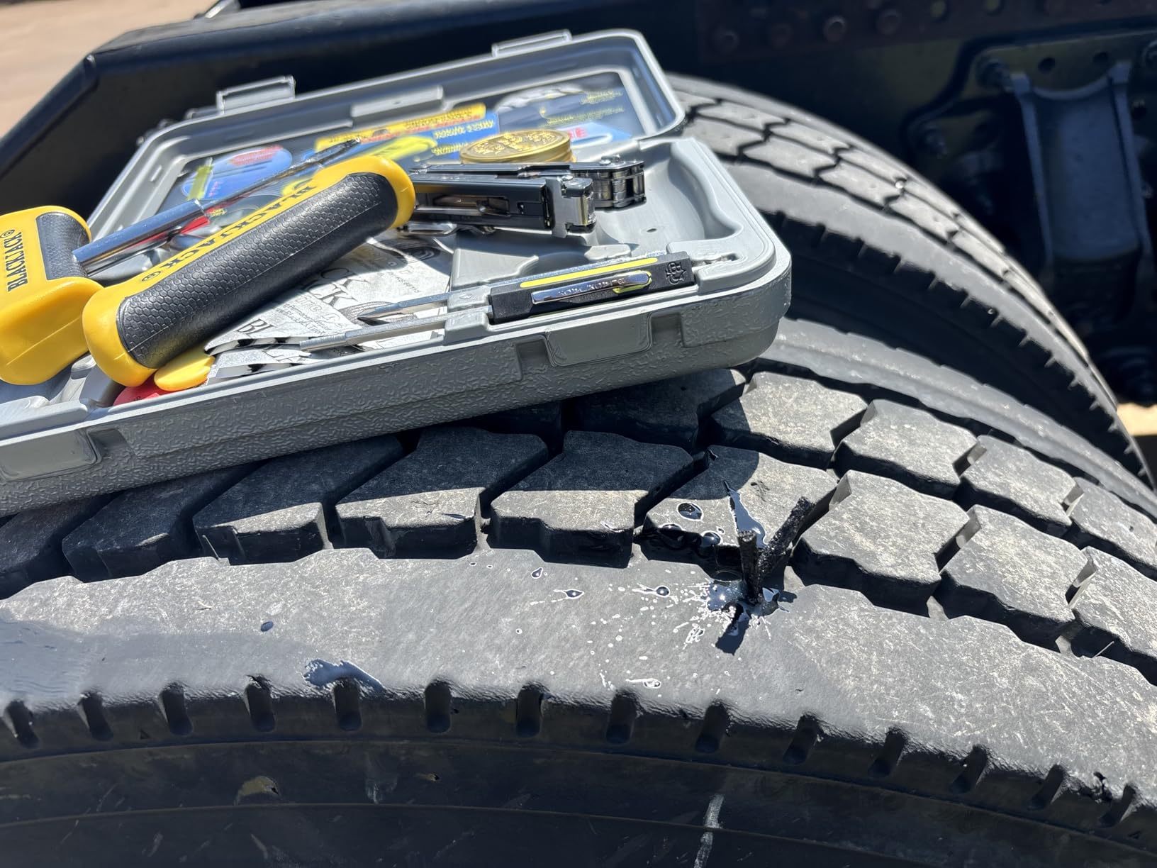 Black Jack TIRE Repair Truck Repair Kit w/ 35 Rep customer photo 2
