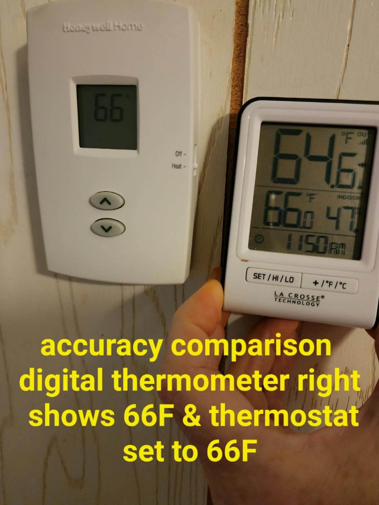 Honeywell TH1100DV1000 Pro-Digital 2-Wire Heat Only customer photo 1
