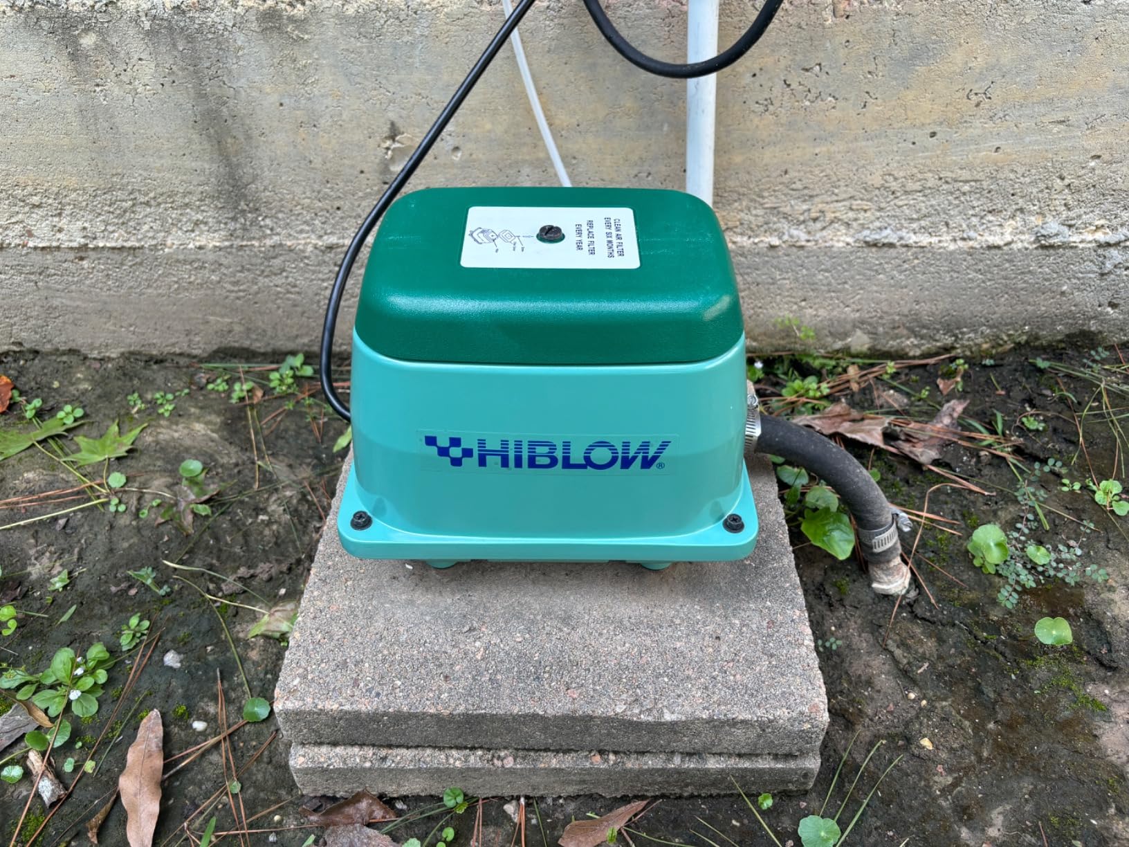 HIBLOW HP-60 Pond Aerator/Septic Linear Air Pump customer photo 2