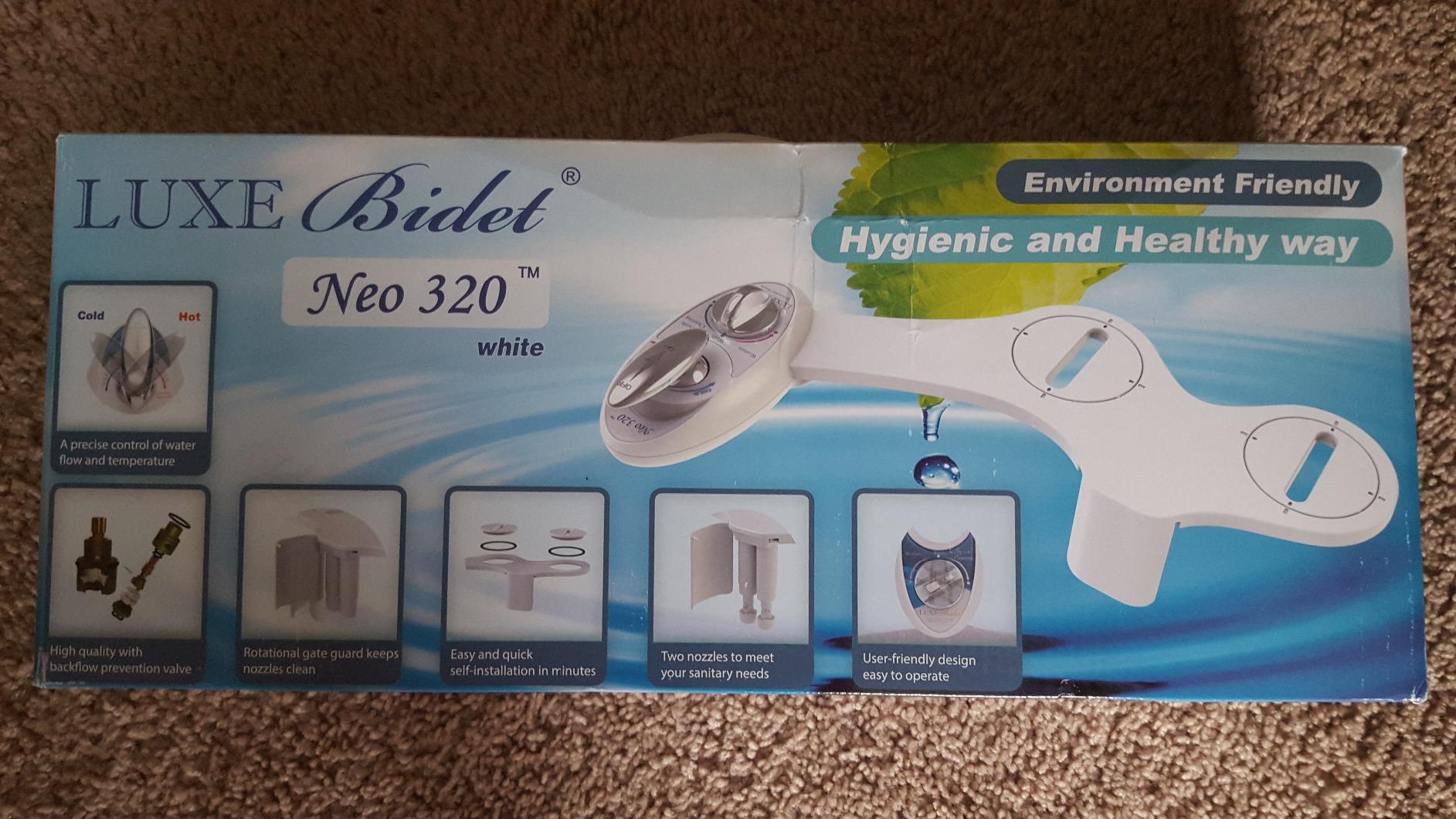 LUXE Bidet NEO 320 - Warm Water, Dual Nozzle, Self-Cleaning, Non-Electric Bidet Attachment for Toilet Seat, Adjustable Water Pressure, Rear & Feminine Wash customer photo 2