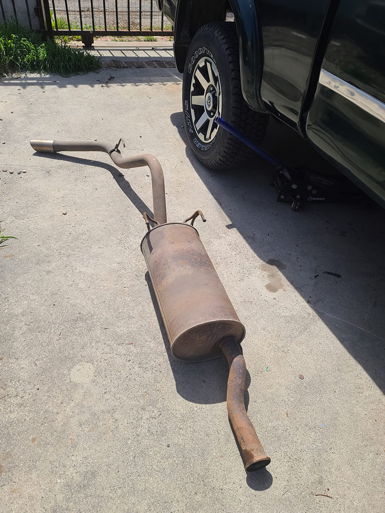 MBRP S5330AL 3 Inch Single Side Exit Resonator Back Exhaust customer photo 1