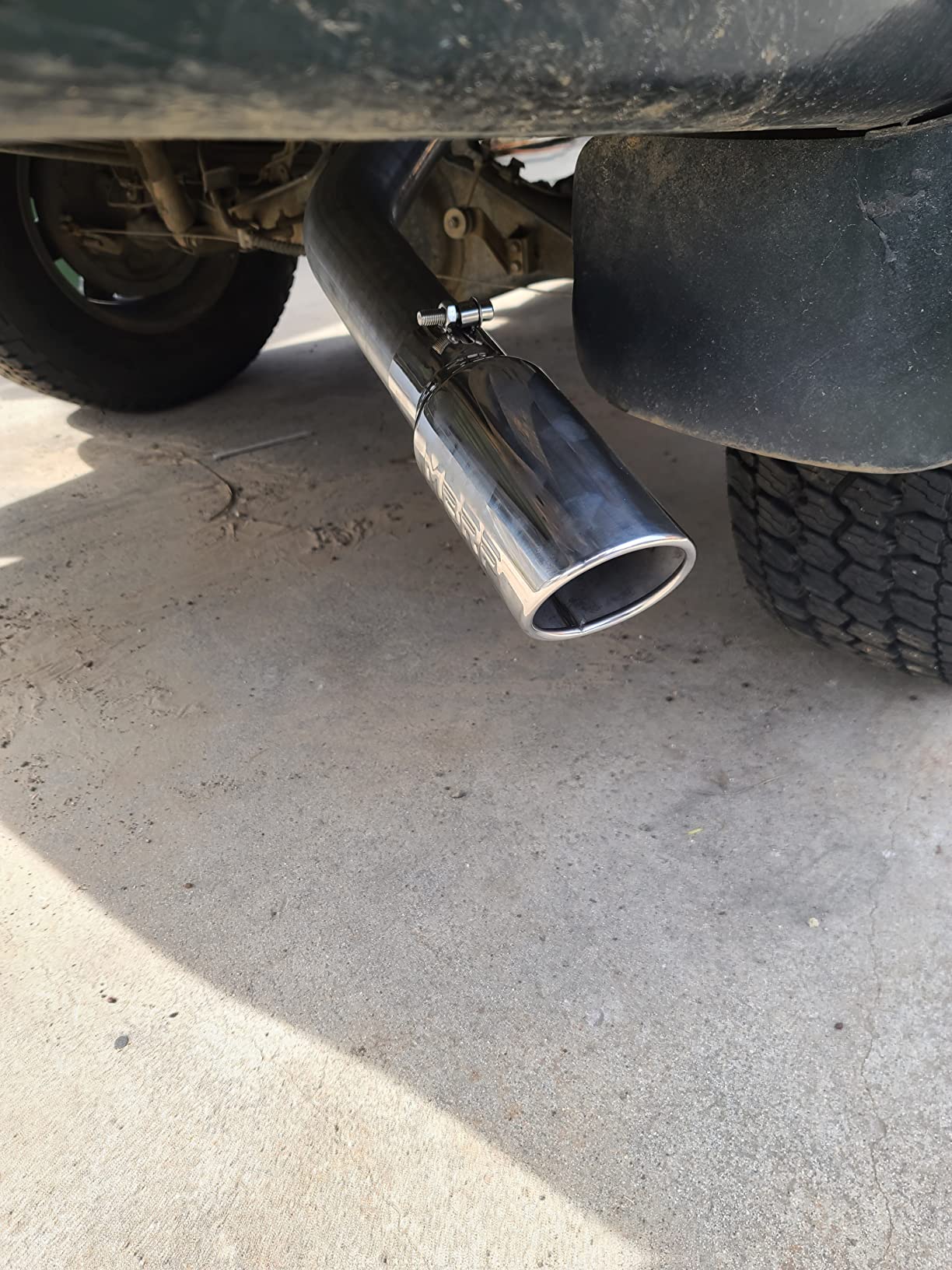 MBRP S5330AL 3 Inch Single Side Exit Resonator Back Exhaust customer photo 2
