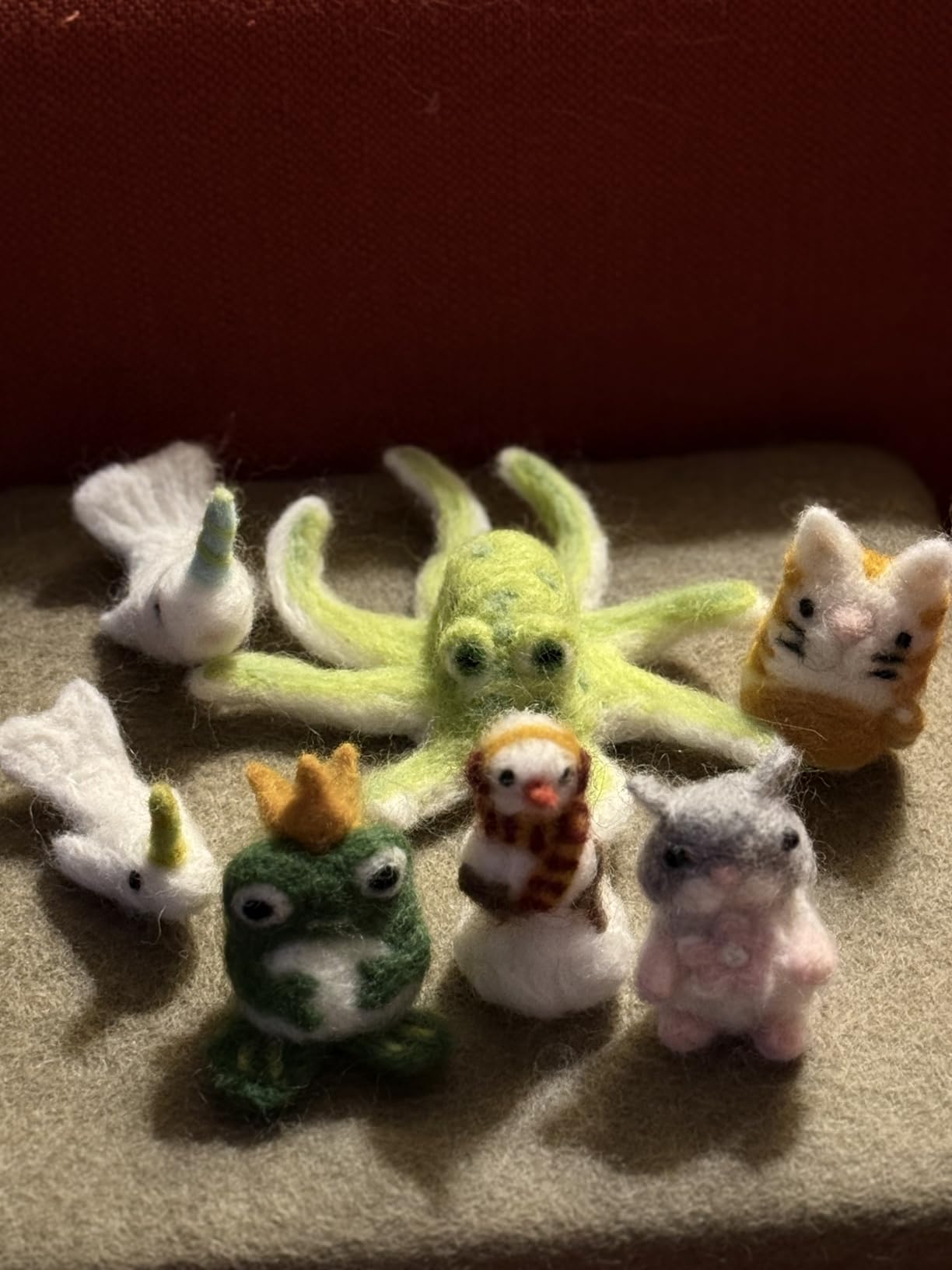 Woolbuddy Owl Needle Felting Kit for Beginners - DIY Animal Craft Kit with Wool, Needles & Photo Instructions - Fun Project for Adults & Kids customer photo 1