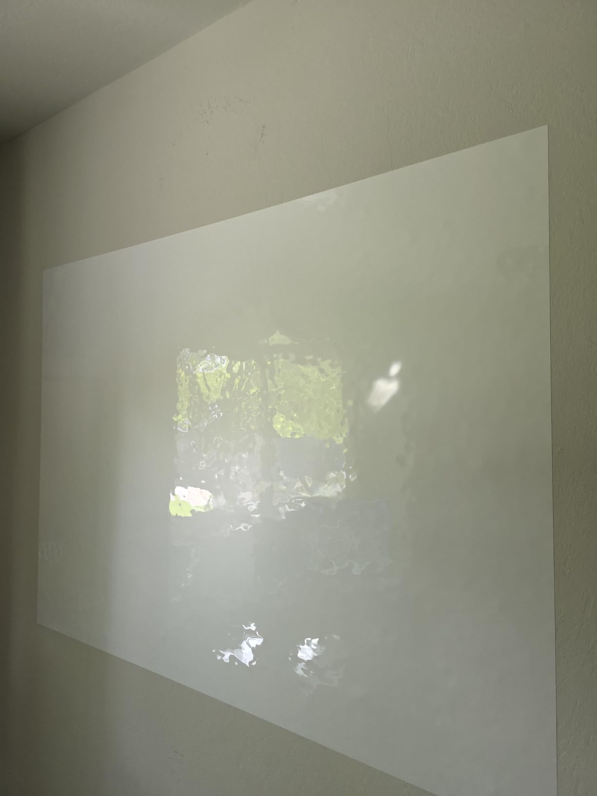 Post-it Dry Erase Whiteboard Film Surface for Walls, Doors, Tables, Chalkboards, Whiteboards, and More, Removable, Stain-Proof, Easy Installation, 3 x 2 ft Roll (DEF3x2) customer photo 1