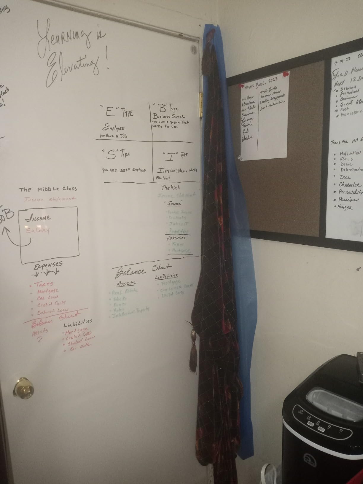 Post-it Dry Erase Whiteboard Film Surface for Walls, Doors, Tables, Chalkboards, Whiteboards, and More, Removable, Stain-Proof, Easy Installation, 8 x 4 ft Roll (DEF8x4) customer photo 2