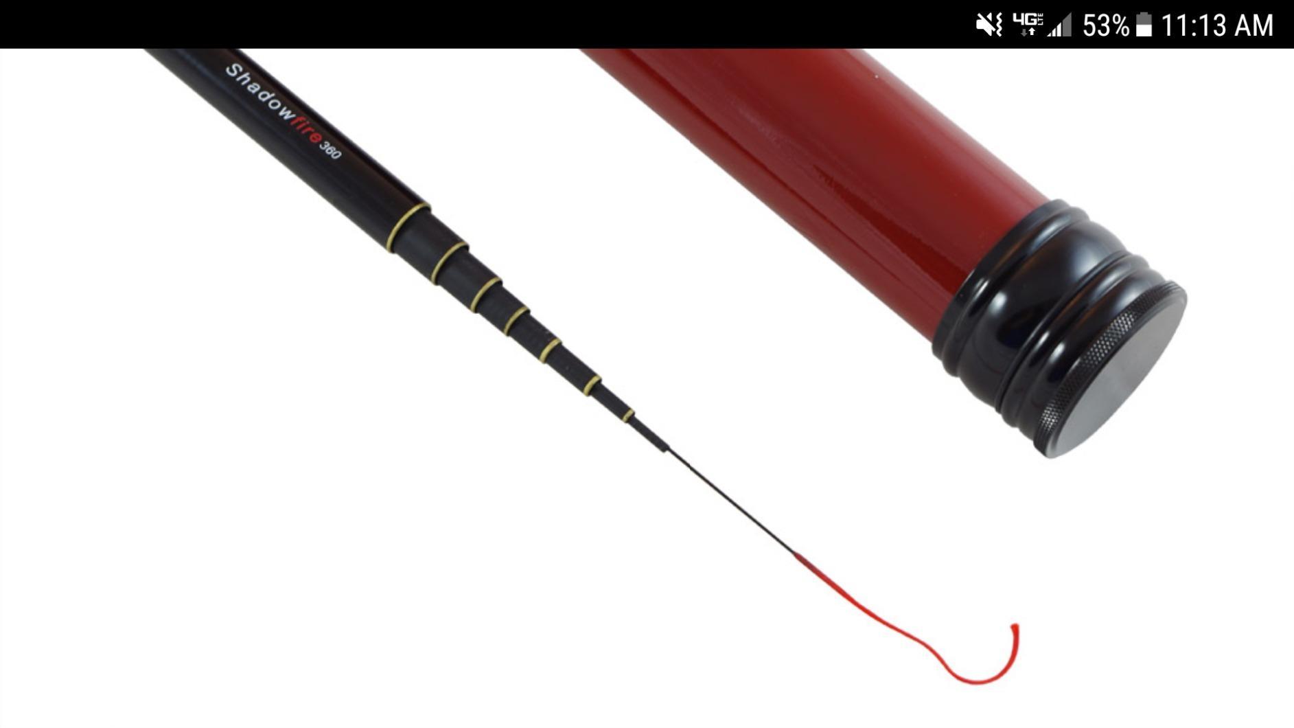 DRAGONtail Shadowfire 365 12' Tenkara Fly Fishing Rod customer photo 2