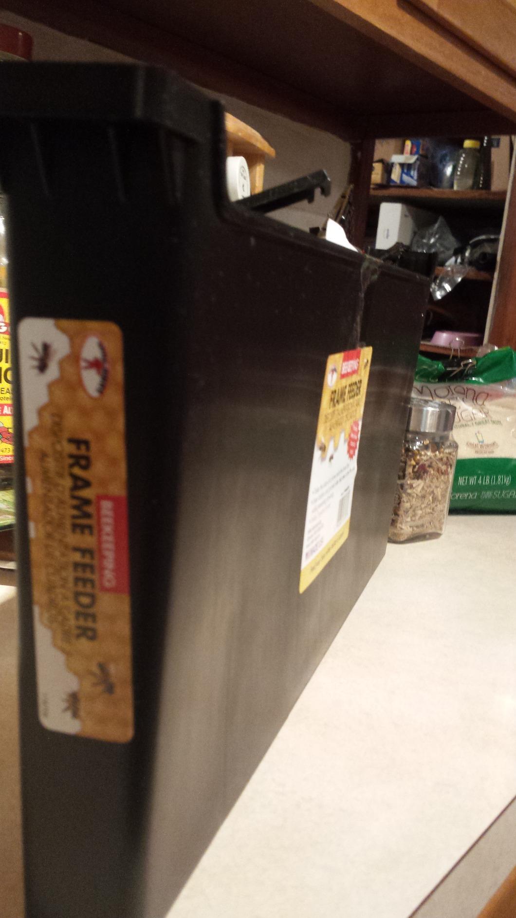 Little Giant Beehive Feeder Frame | Bee Feeder for Hives | Syrup Frame for Beekeeping | Made in USA | 3 Quart customer photo 2