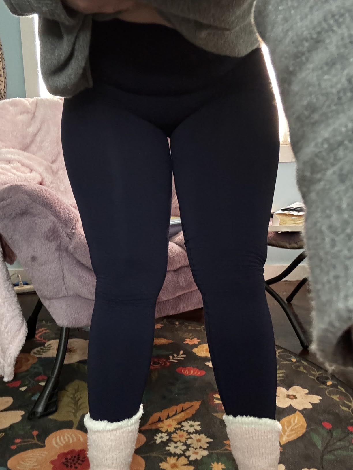 Bioflect Compression Leggings with Bioactive Raised Massaging Knit - for Support and Comfort customer photo 2