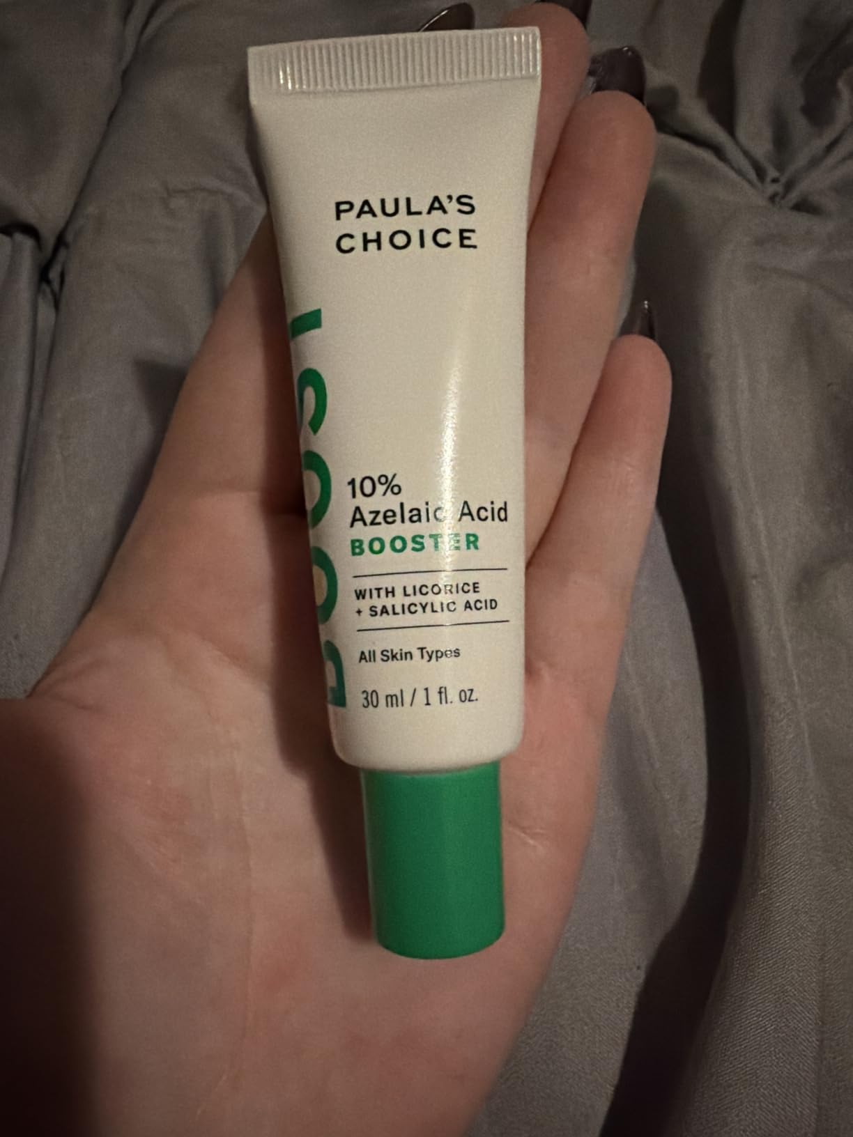 Paula's Choice BOOST 10% Azelaic Acid Booster Cream Gel Face Serum with Salicylic Acid, Oil-Free Skin Brightening Serum for Face, Fragrance-Free customer photo 2