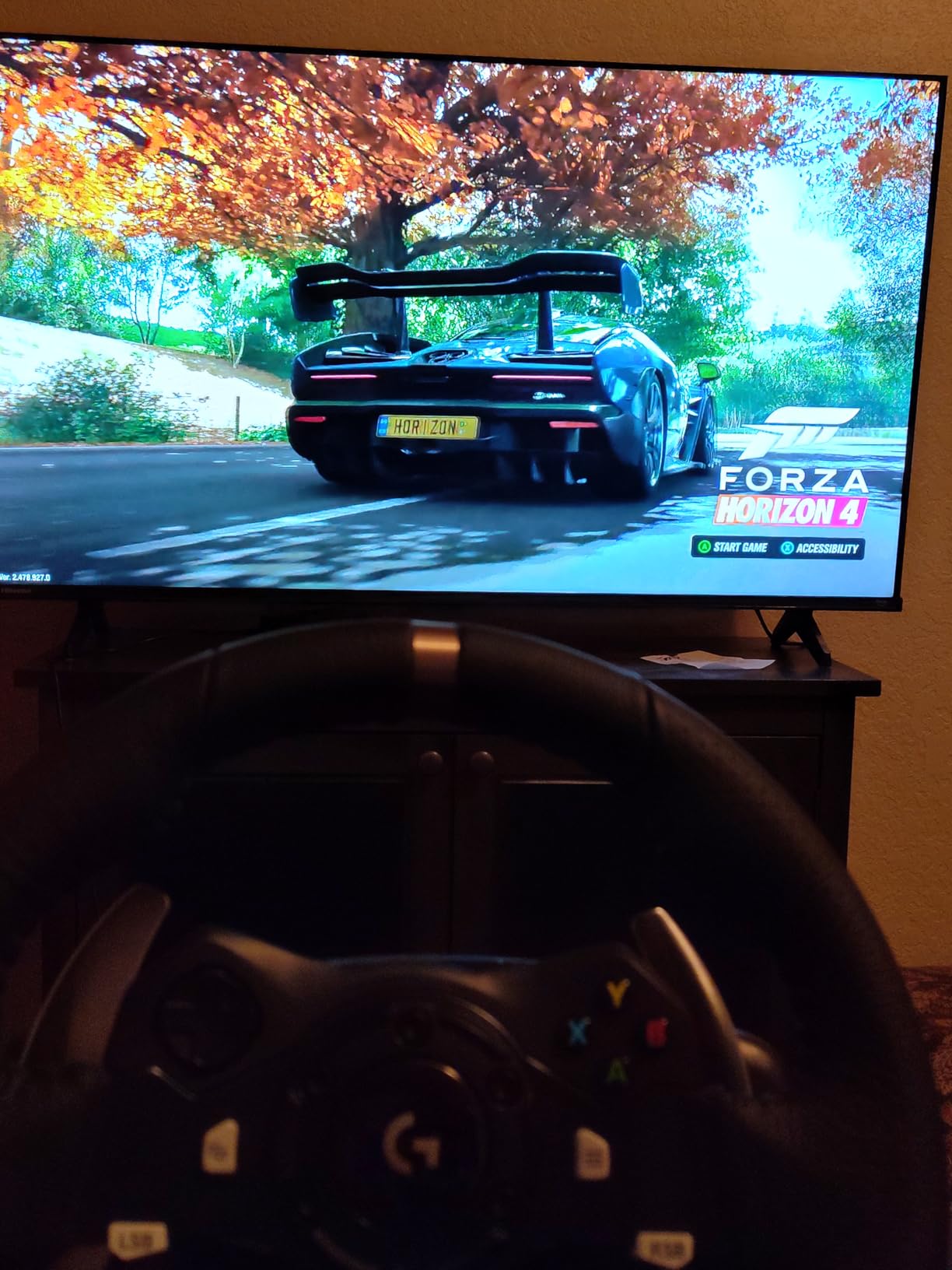 Logitech G920 Driving Force Racing Wheel and Pedals, Real Force Feedback, Stainless Steel Paddle Shifters, Leather Steering Wheel Cover for Xbox Series X|S, Xbox One, PC, Mac - Black customer photo 2