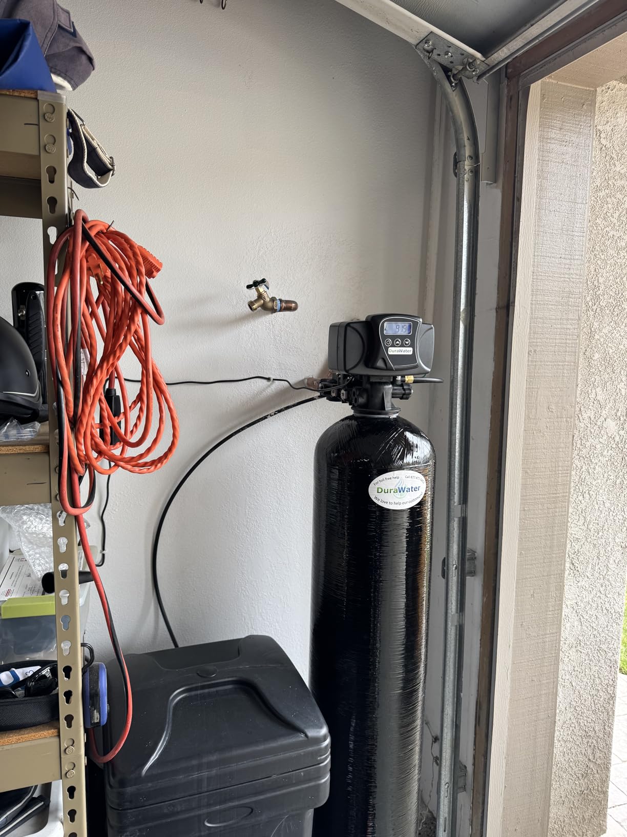 Fleck 5600 SXT Whole House Water Softener 48,000 Grains Ships Loaded with Resin in Tank customer photo 1