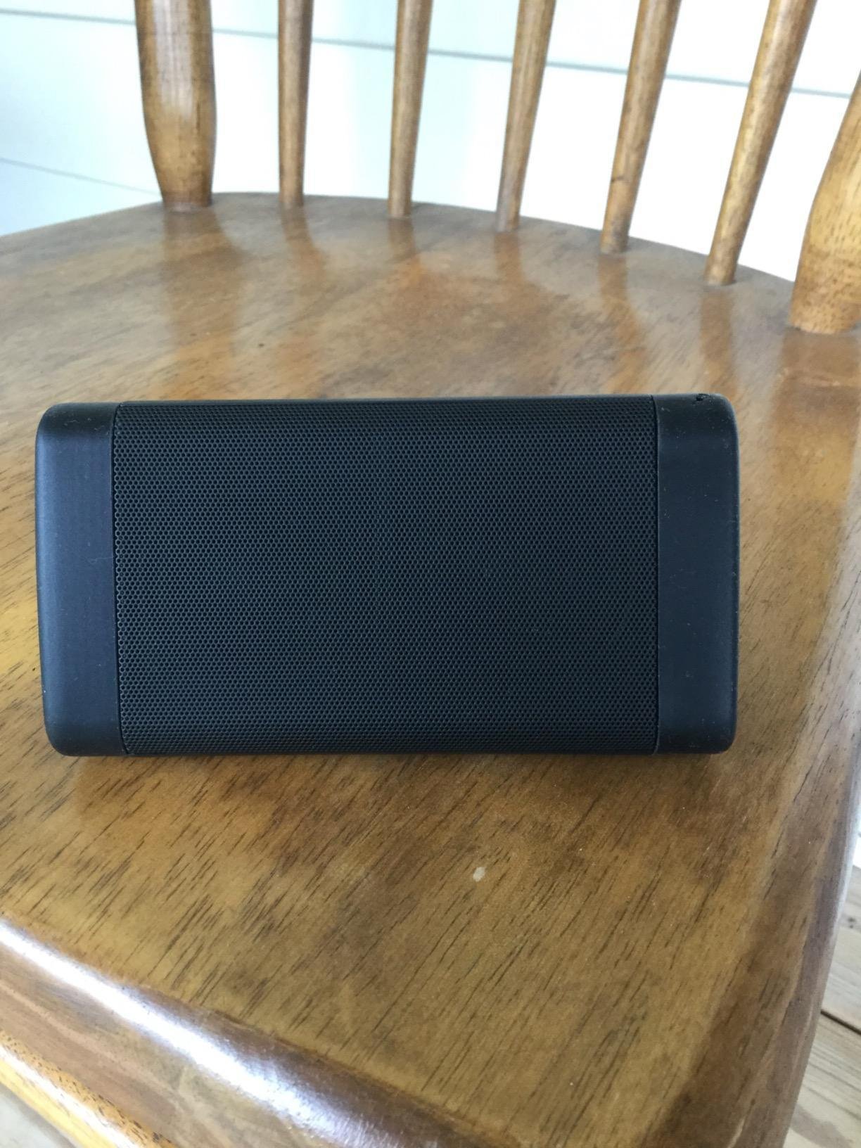 OontZ Angle 3 (4th Gen) - Portable Bluetooth Speaker, 12W Stereo Sound, 24 Hour Playtime, Rich Bass, 100 Foot Wireless Range, Waterproof, Home, Outdoor, Travel, Great Gift (Black) customer photo 2