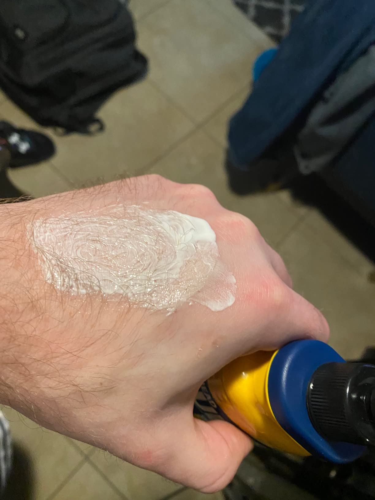 HeadBlade HeadLube SPF 50 Men's Lotion and Sunscreen - No Greasiness, Sweat Resistant, Formulated for Face, Body & Scalps - Water Resistant for 80 Minutes, 5 fl oz customer photo 2