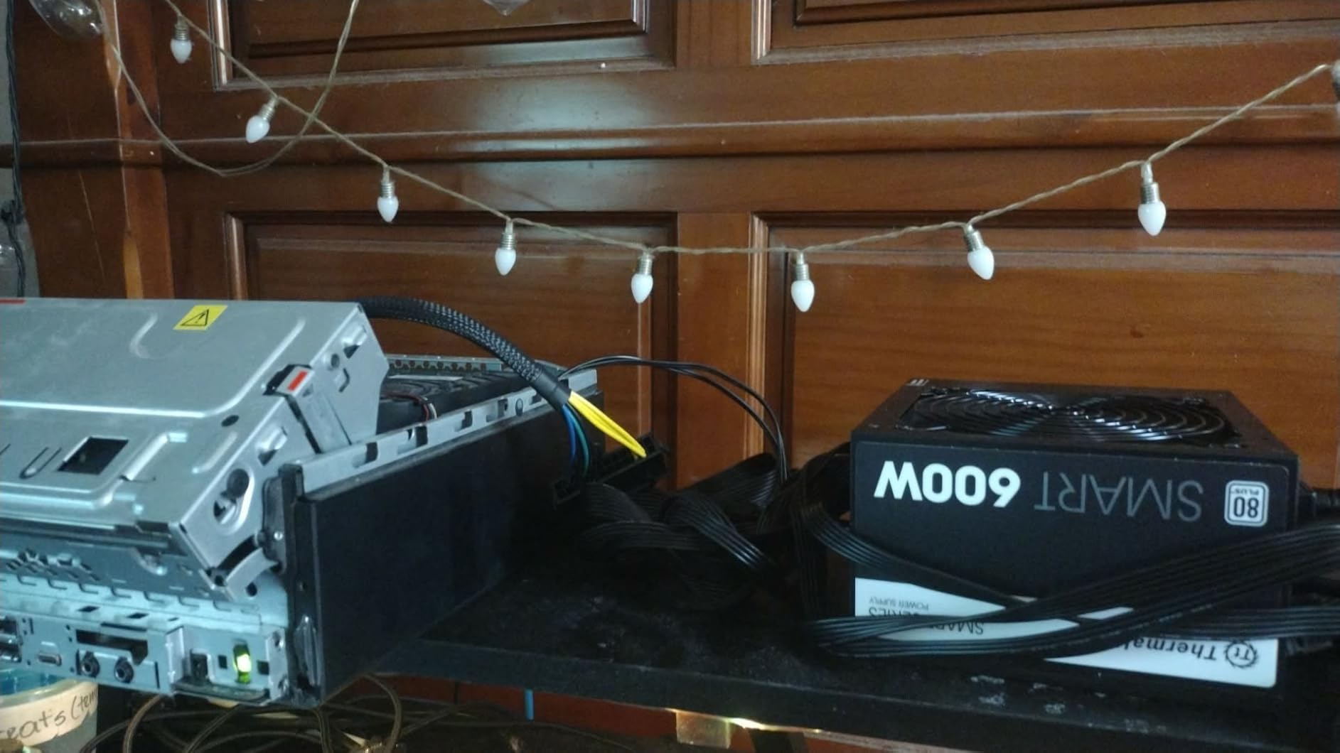 Thermaltake SMART 600W ATX 12V V2.3/EPS 12V 80 Plus Certified Active PFC Power Supply PS-SPD-0600NPCWUS-W customer photo 1