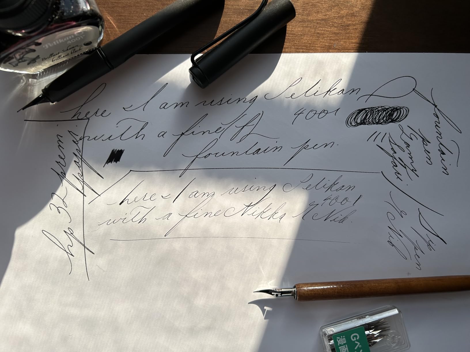 Pelikan 4001 Bottled Ink for Fountain Pens, Dark Green, 30ml, 1 Each (300056) customer photo 1
