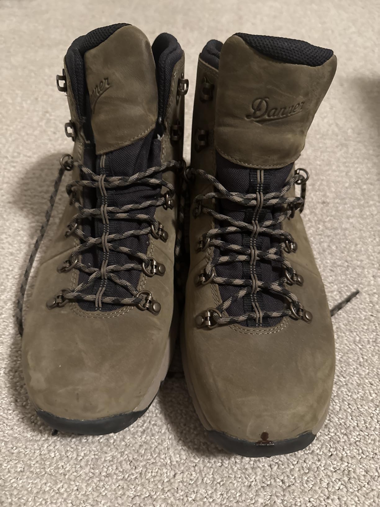 Danner Mountain 600 Leaf Gore-Tex Hiking Boots for Men - Ortholite Triple Density Footbed - Waterproof Quick Dry Barrier - Vibram SPE Midsole - Full Grain Leather Upper - Traction Outsole customer photo 2