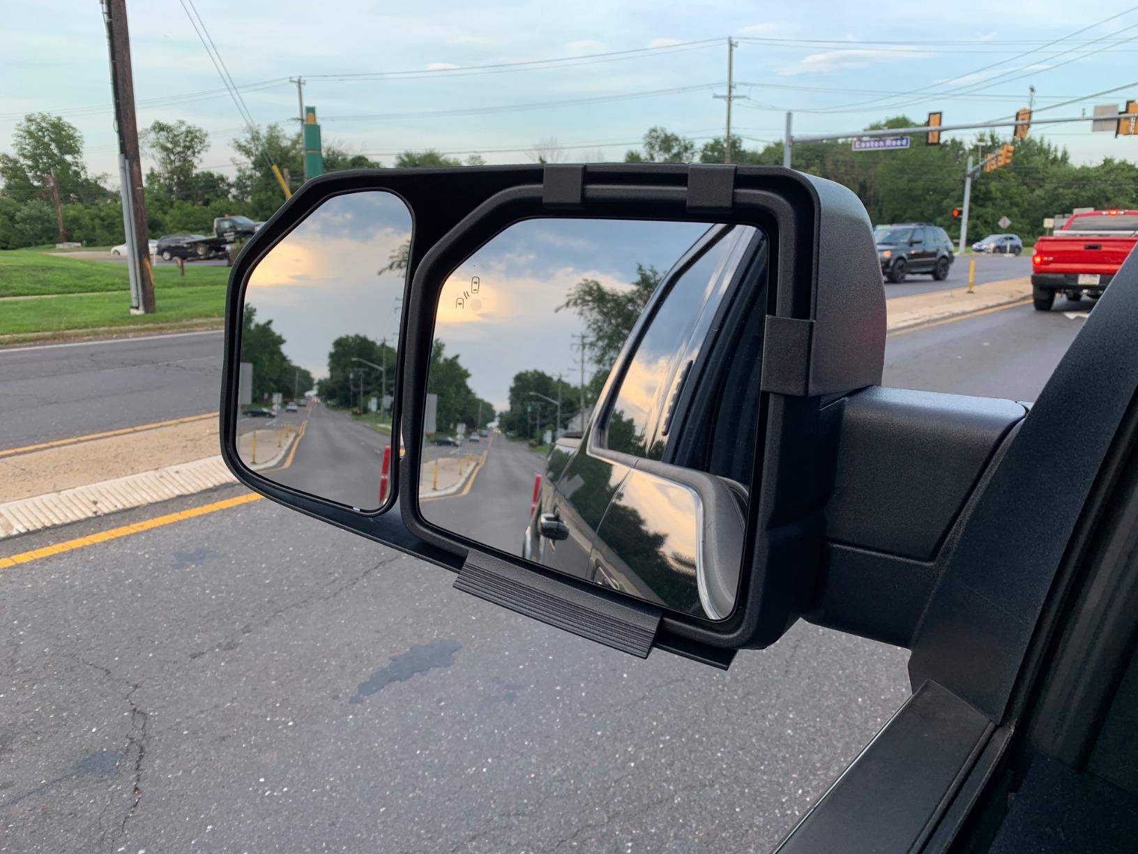 K SOURCE Snap & Zap 81850 Custom Fit Towing Mirror for 2015-2020 F150, Patented customer photo 2