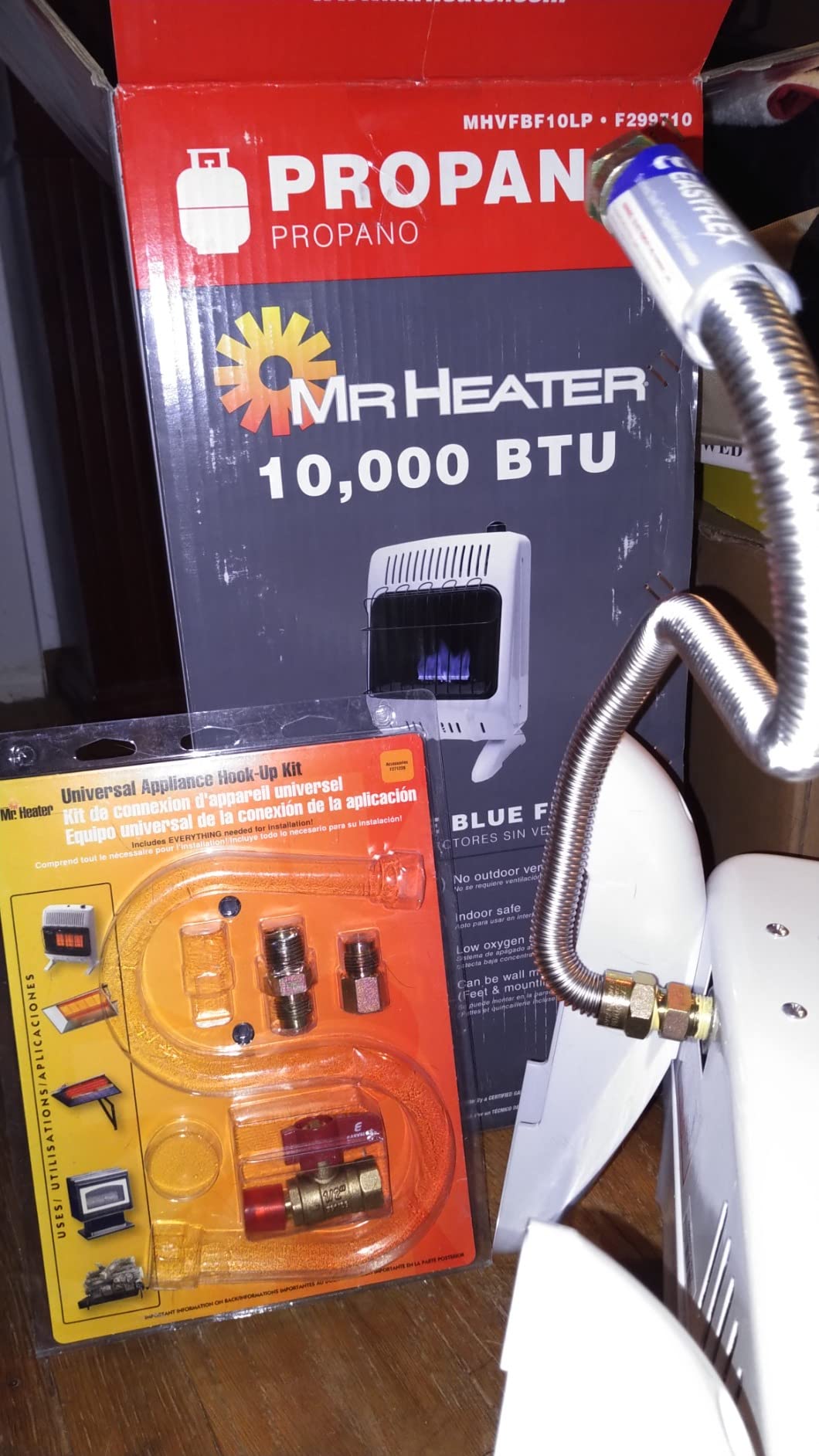 Mr. Heater 10,000 BTU Blue Flame Propane Vent Free Heater customer photo 2