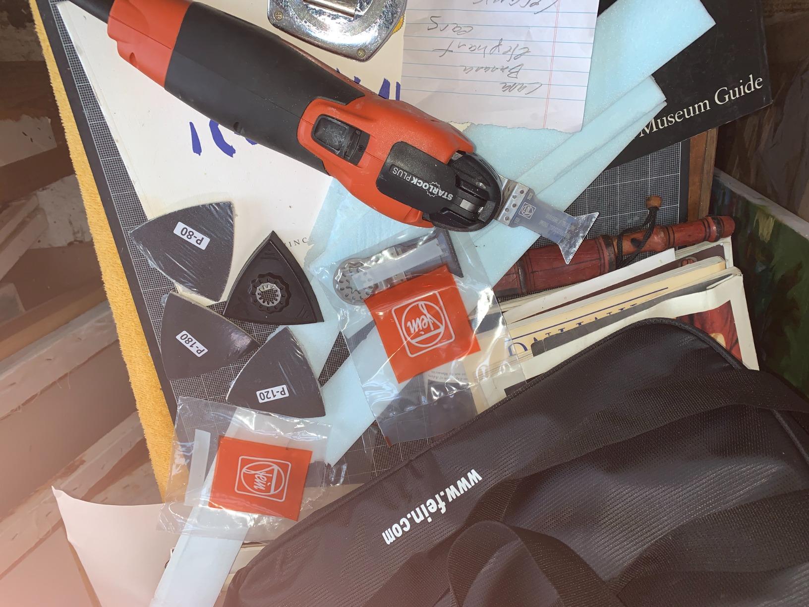 Fein MultiMaster MM 500 Start Oscillating Kit for Interior Construction and Renovation - 350W, Starlock Max Mount, QuickIn System, Lower Vibration, Constant Speed - 72295264090 customer photo 2