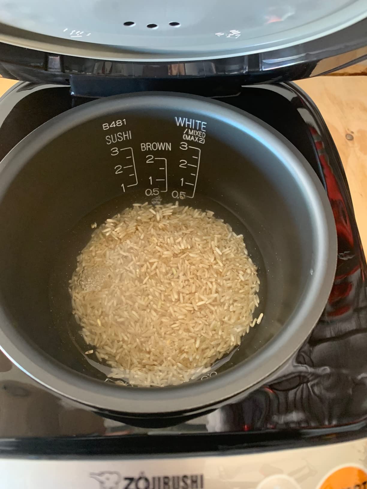 Zojirushi Micom 3-Cup Compact Size Rice Cooker and Warmer, Multiple Settings, Stainless Steel, Built-In Retractable Power Cord customer photo 2